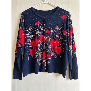 Vintage Cardigan floral